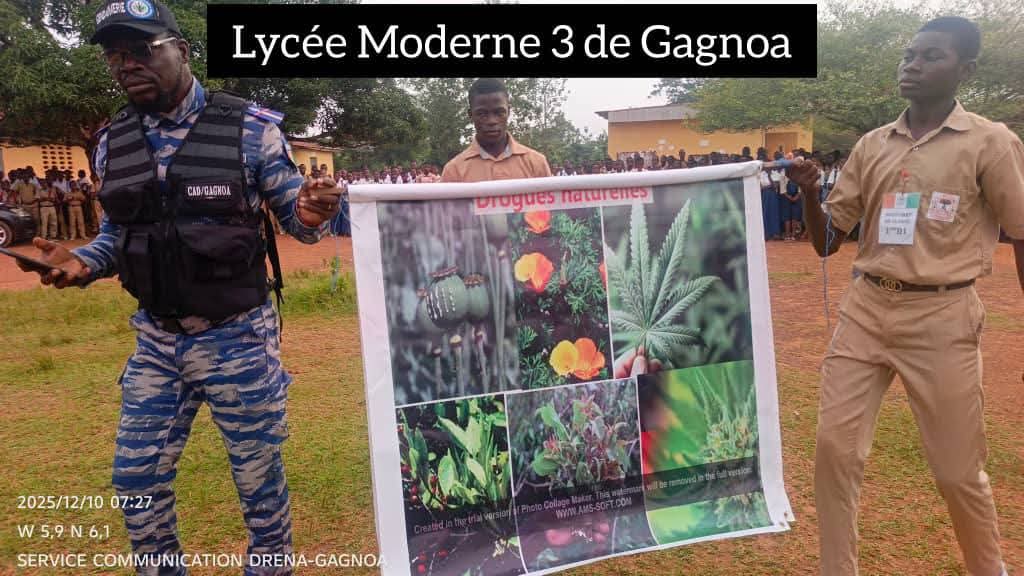 TOURNEE DE SENSIBILISATION DE Mme LE DRENA CONTRE LES CONGES ANTICIPES ET L'USAGE DES STUPEFIANTS